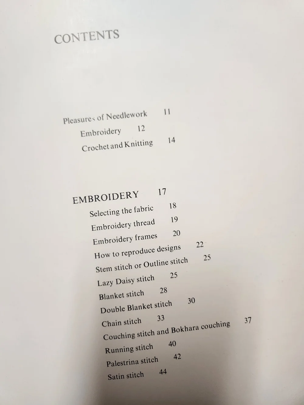 The Needlework Book Decorative Embroidery Cover - Multi